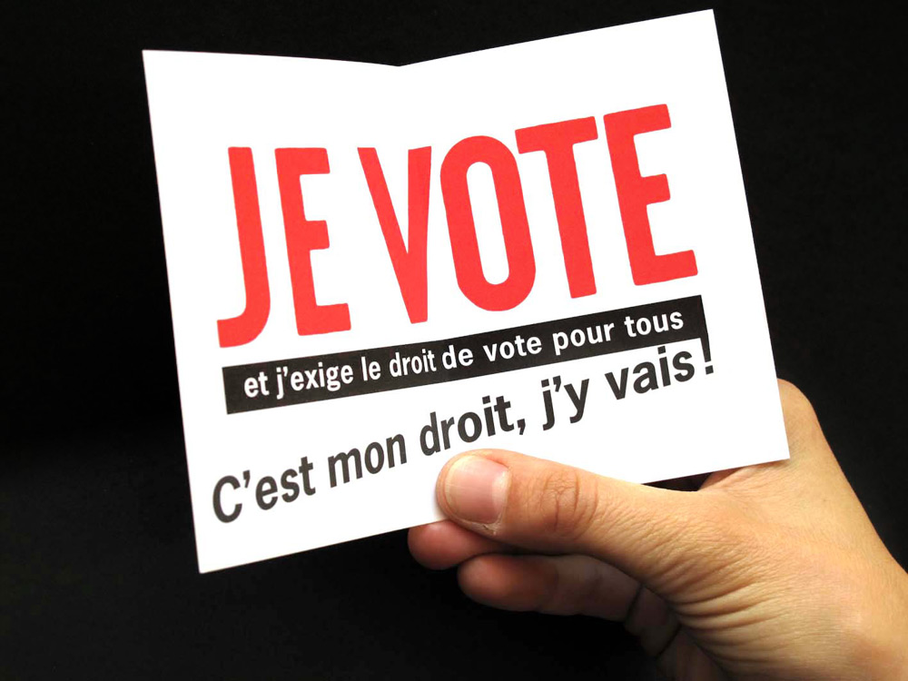 Je vote, par Gérard Paris-Clavel