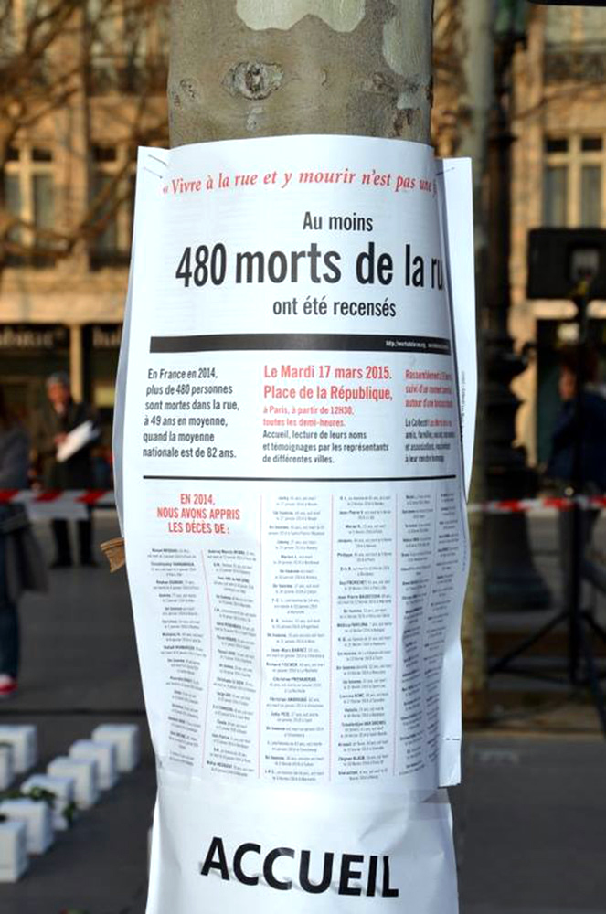 Les Morts de la rue, par Gérard Paris-Clavel