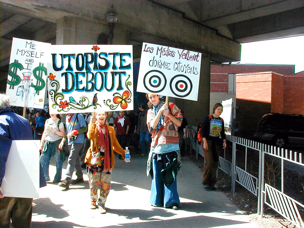 Utopiste debout, par Gérard Paris-Clavel