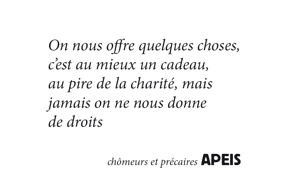 Avec l'APEIS, par Gérard Paris-Clavel