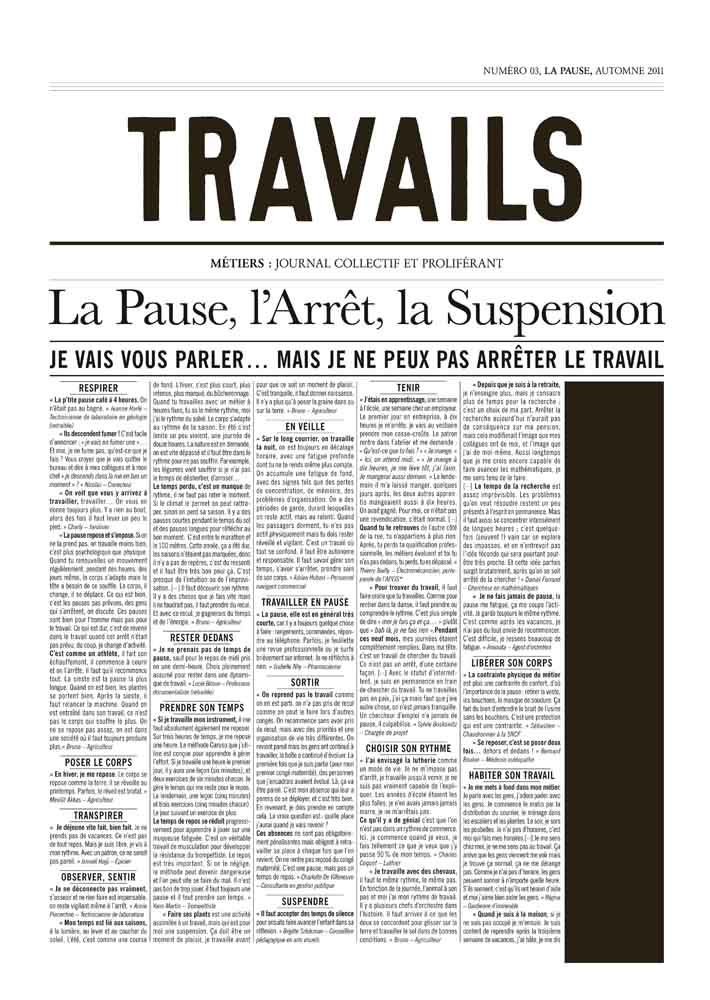 Travails, par Gérard Paris-Clavel
