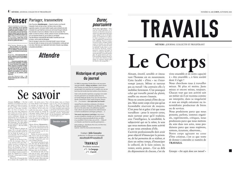 Travails, par Gérard Paris-Clavel