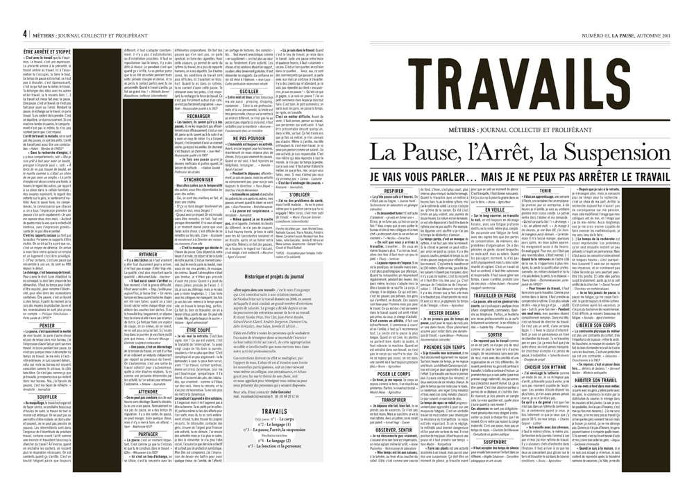 Travails, par Gérard Paris-Clavel